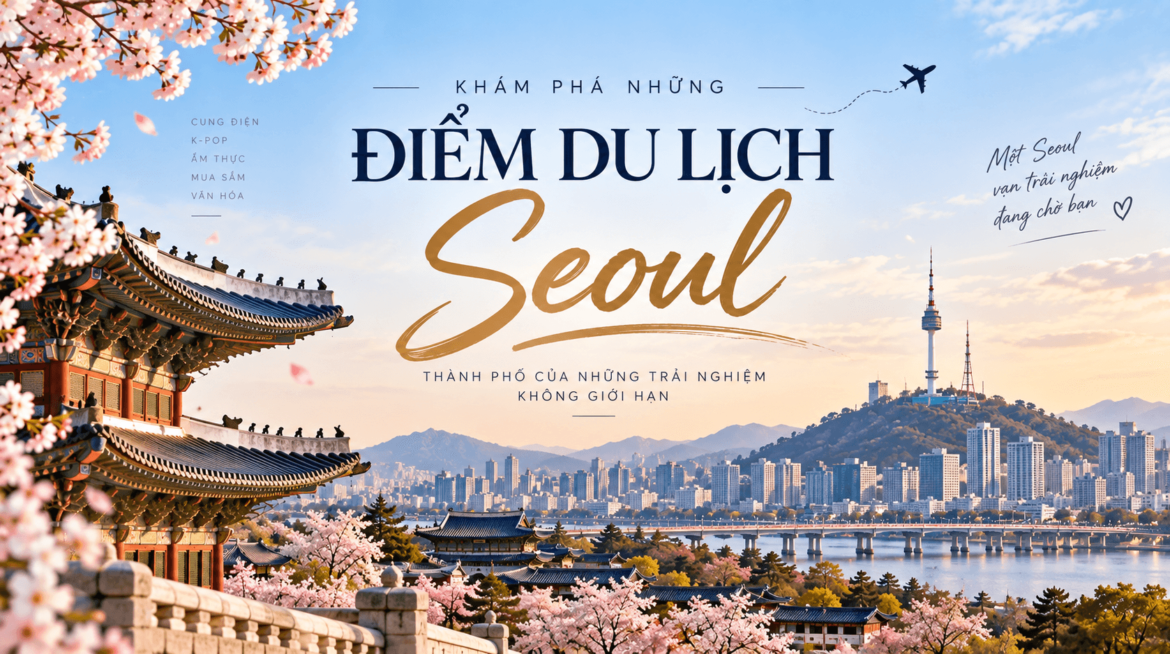Top Những Điểm Đến Du Lịch Seoul Không Thể Bỏ Lỡ Cho Tín Đồ Đam Mê Xê Dịch