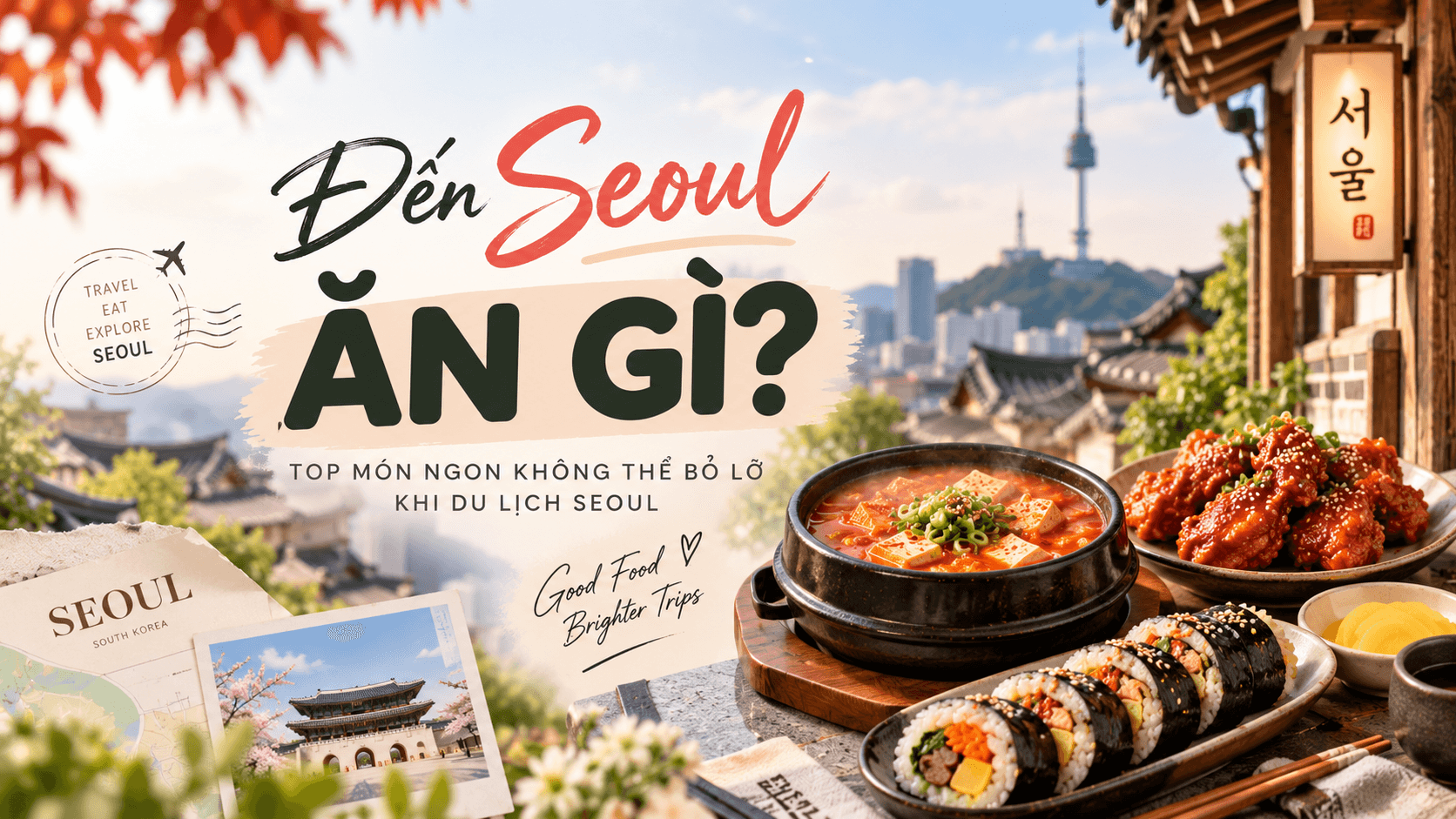 Đến Seoul Ăn Gì? Bản Đồ Ẩm Thực Tinh Hoa Giữa Lòng Thủ Đô Xứ Hàn