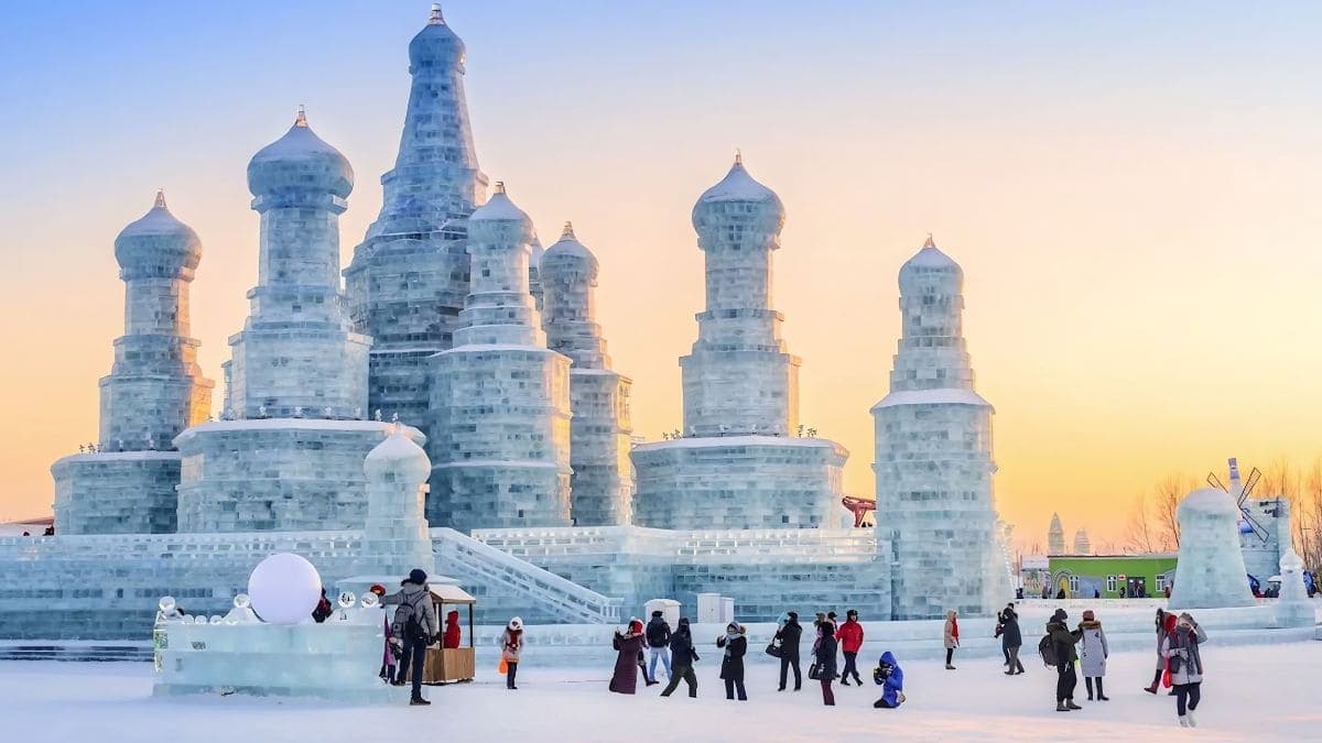 Tour Trung Quốc 5 ngày 4 đêm: Cáp Nhĩ Tân - Làng tuyết Hương - Trượt tuyết tại Yabuli - ảnh 10