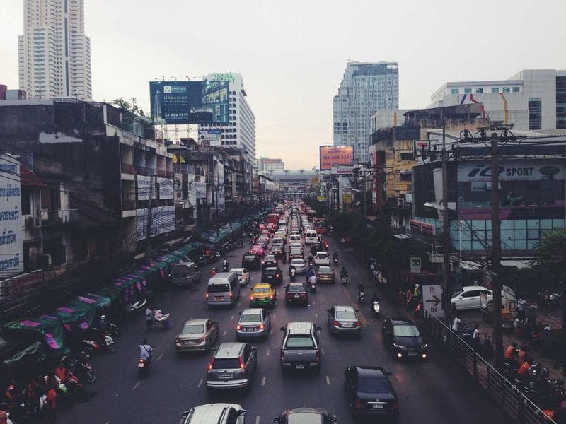 Ăn sáng và di chuyển