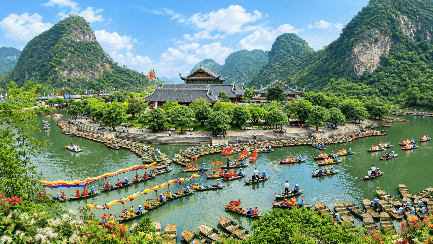 Ninh Bình - Hạ Long 2N1Đ | Hoa Lư - Tam Cốc - Tràng An - Hang Múa - Hạ Long