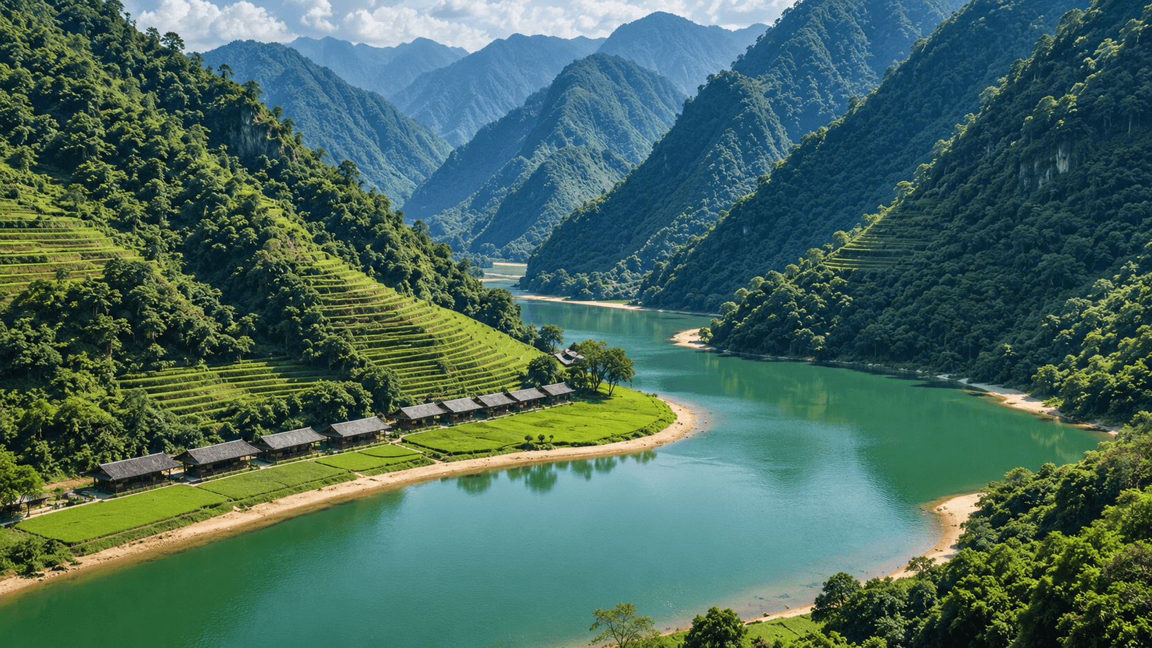Tour Miền Bắc 3N2Đ | Cao Bằng - Hang Pác Bó - Thác Bản Giốc - Hồ Ba Bể